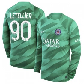 Maglia Paris Saint-Germain 2023-24 Letellier 90 Portiere Prima Divisa ML